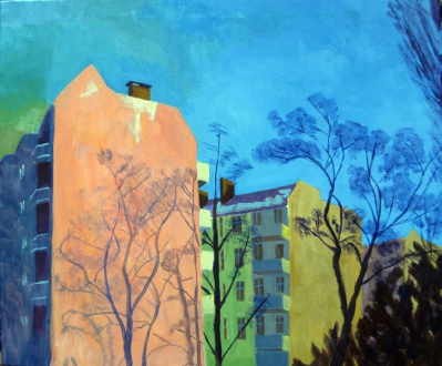 S1 - Großgörschenstr. 
2013
acrylic on canvas
42 x 58 cm. 
