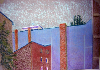 Leftovers - study
2005
pastel on paper
29.7 x 42 cm.
